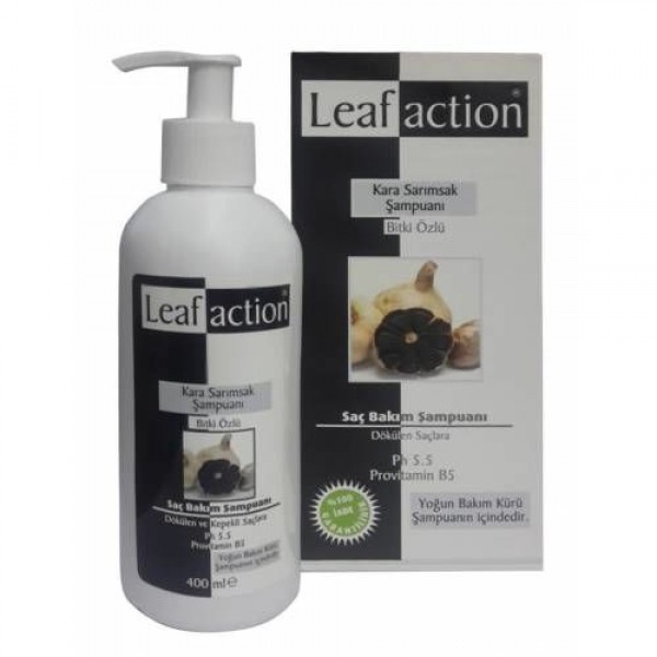 LEAFACTİON Kara Sarımsak Şampuanı